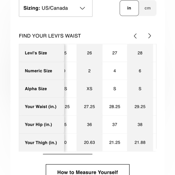 Levi’s Jeans Size 27 - Picture 10 of 10
